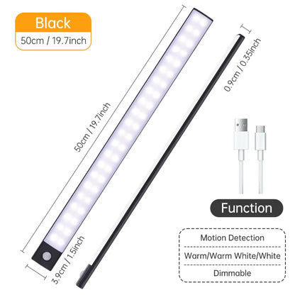 Wireless LED Motion Sensor Night Light - Rechargeable