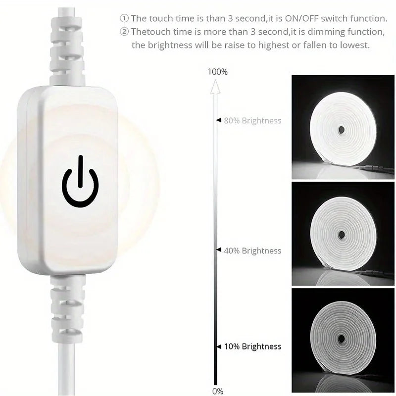 LED Strip Neon Light USB DC Dimmable