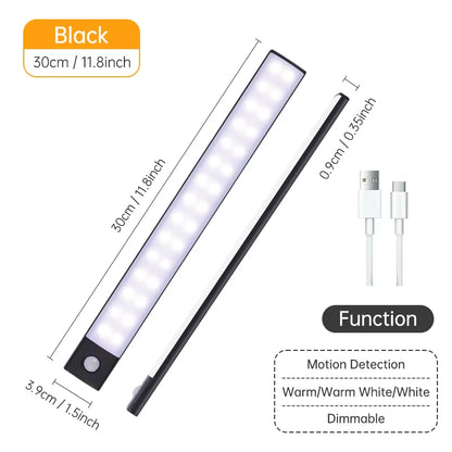 Wireless LED Motion Sensor Night Light - Rechargeable