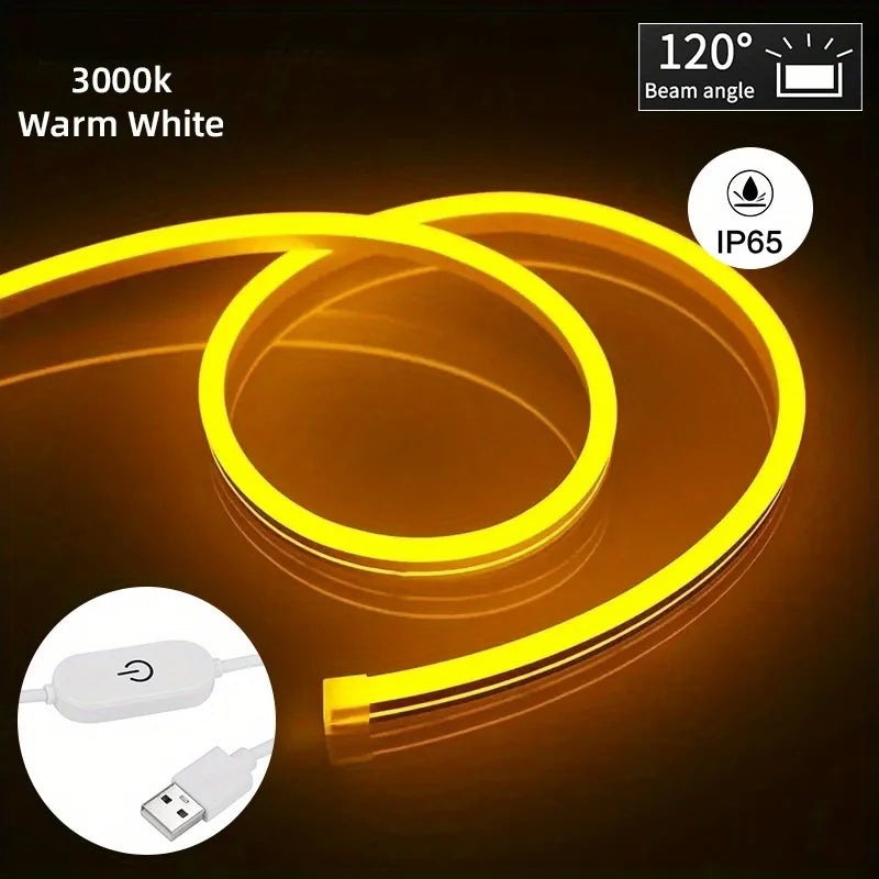 LED Strip Neon Light USB DC Dimmable