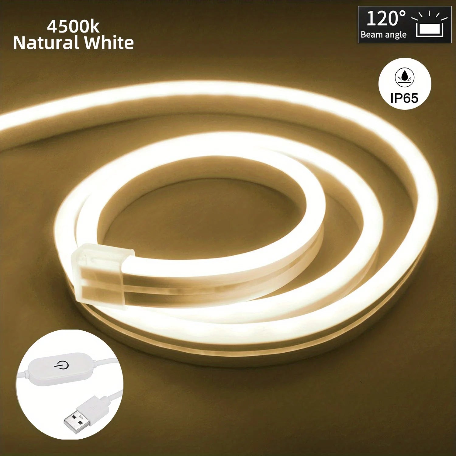 LED Strip Neon Light USB DC Dimmable