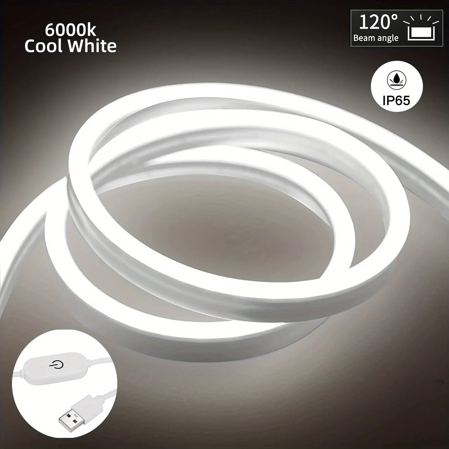 LED Strip Neon Light USB DC Dimmable
