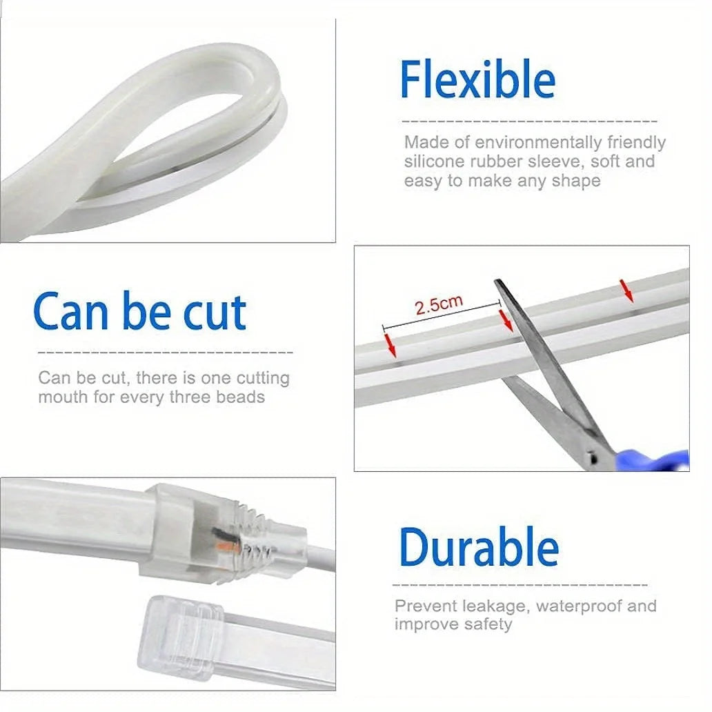 LED Strip Neon Light USB DC Dimmable
